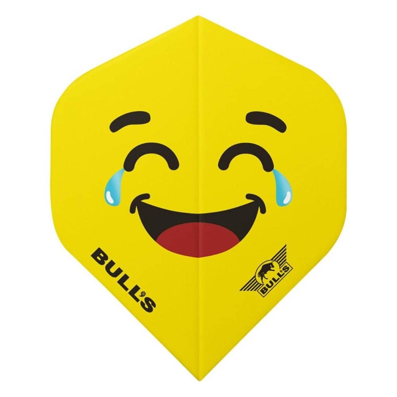 Piume Bulls Darts Smiley 100 Laugh Crying Standard 50889