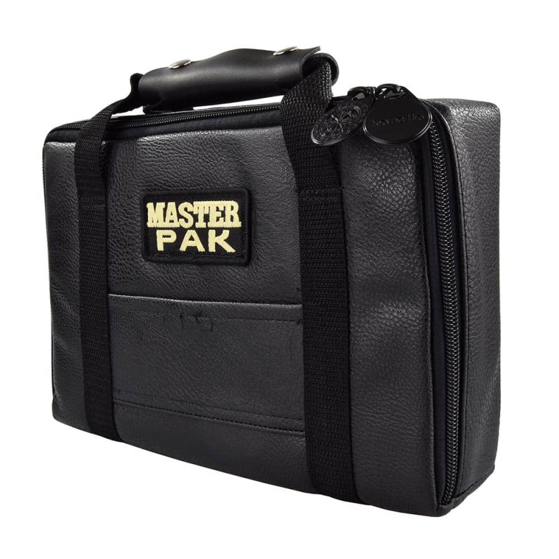 Funda Dardos Master Pak Leather Edition Pelle Nera 8020.02