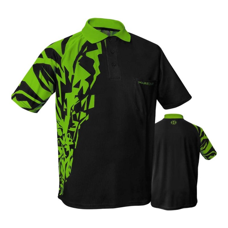 T-shirt Harrows Darts Rapide Green Xl Me62004