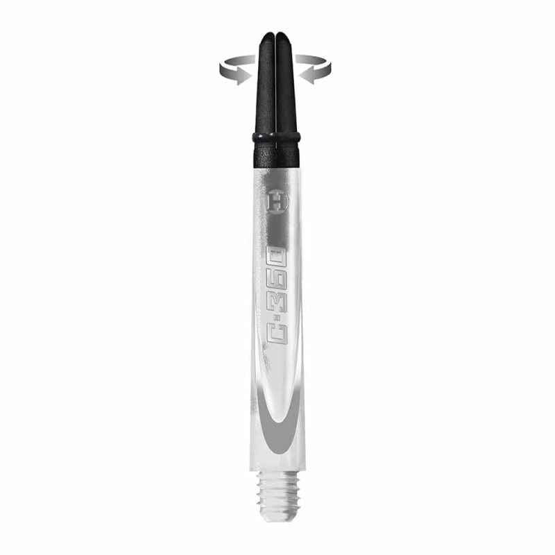 Cane Harrows Darts Carbon 360 à l'intérieur 42 mm Clear Sh2051