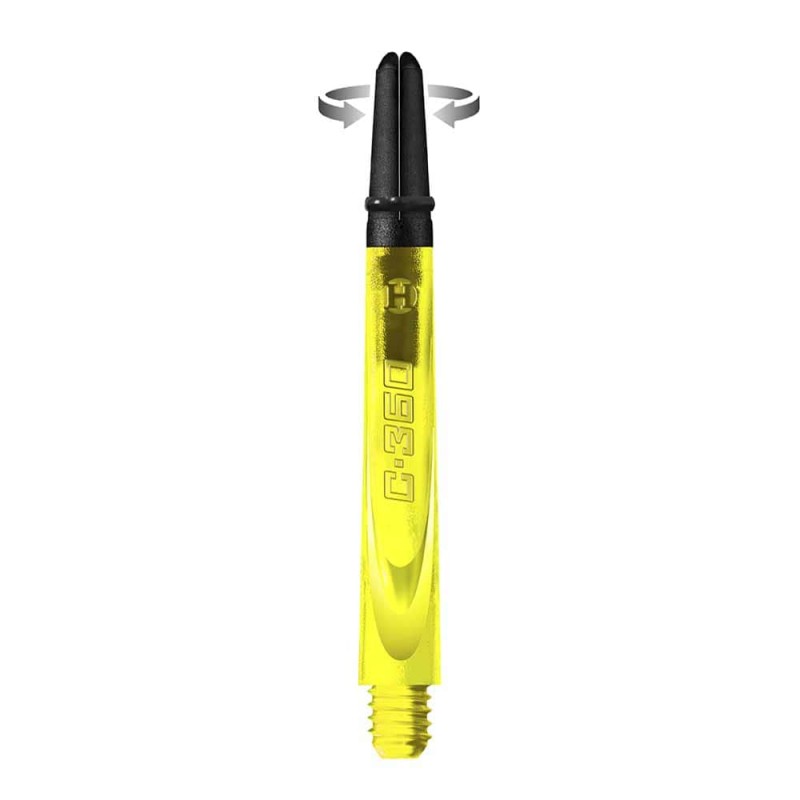 Cane Harrows Darts Carbon 360 Inbetween 42mm Yellow Sh2054