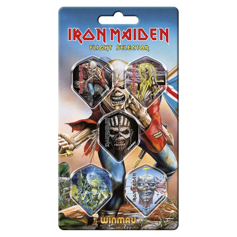 Piume Winmau Darts Iron Maiden Collezione 8136.