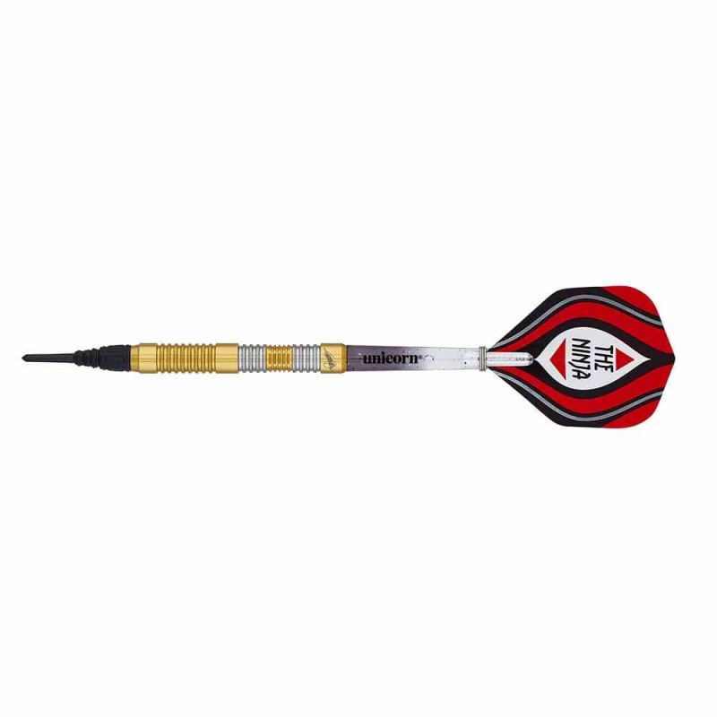 Les fléchettes Unicorn Darts Maître Seigo Asada Phase 3 or doux 22g 90% 4613