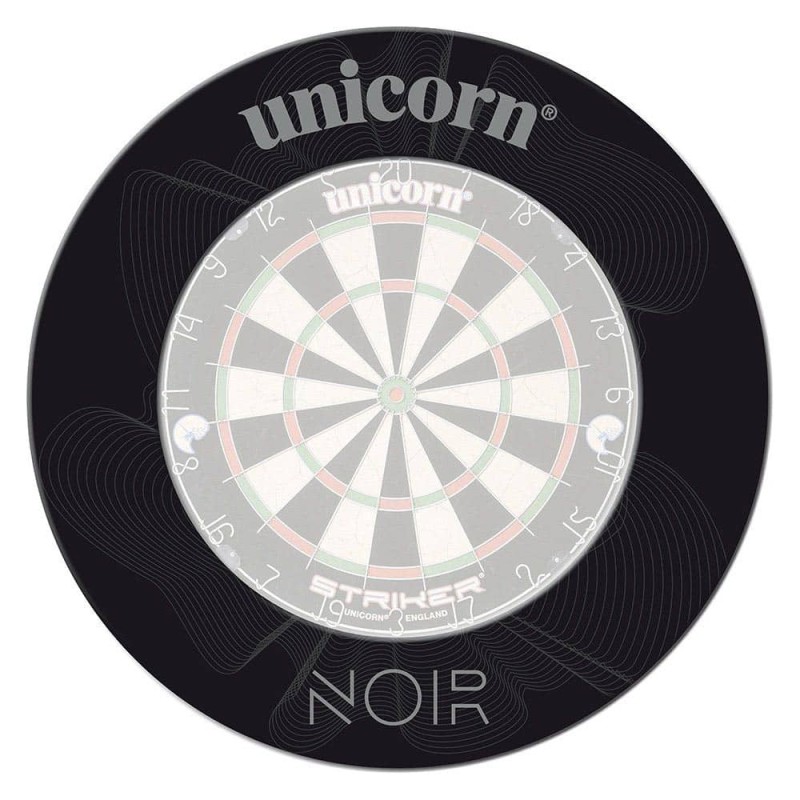 Dartboard Surrounds Unicorn Noir Black 79356