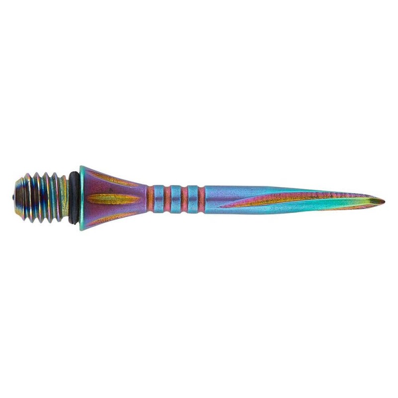 Punti di conversione Unicorn Darts Volute Convertito 27mm Rainbow 79215