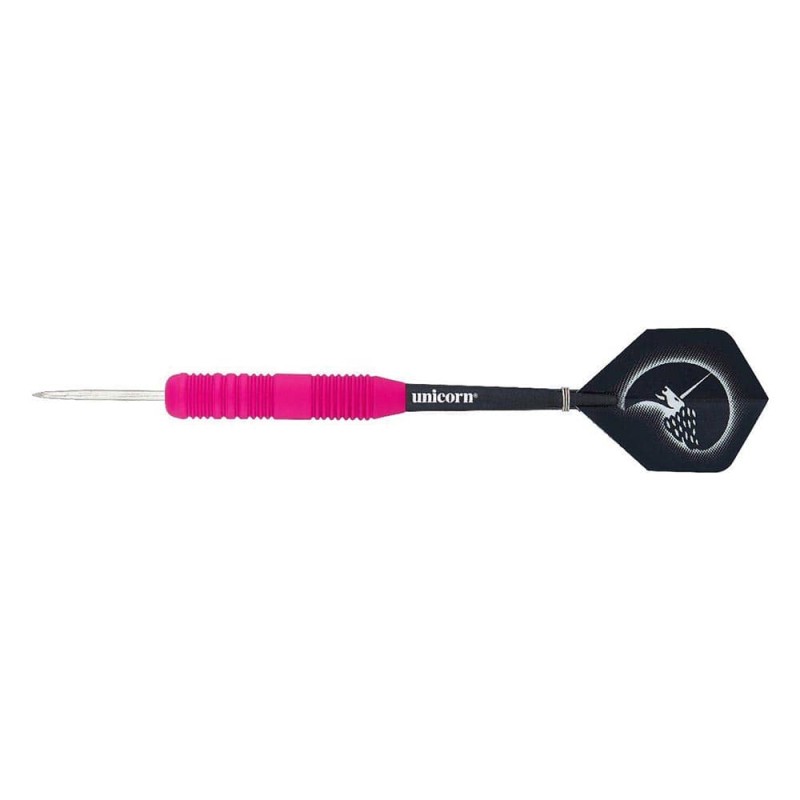 Darts Unicorn Rubberisiert Pink 22g