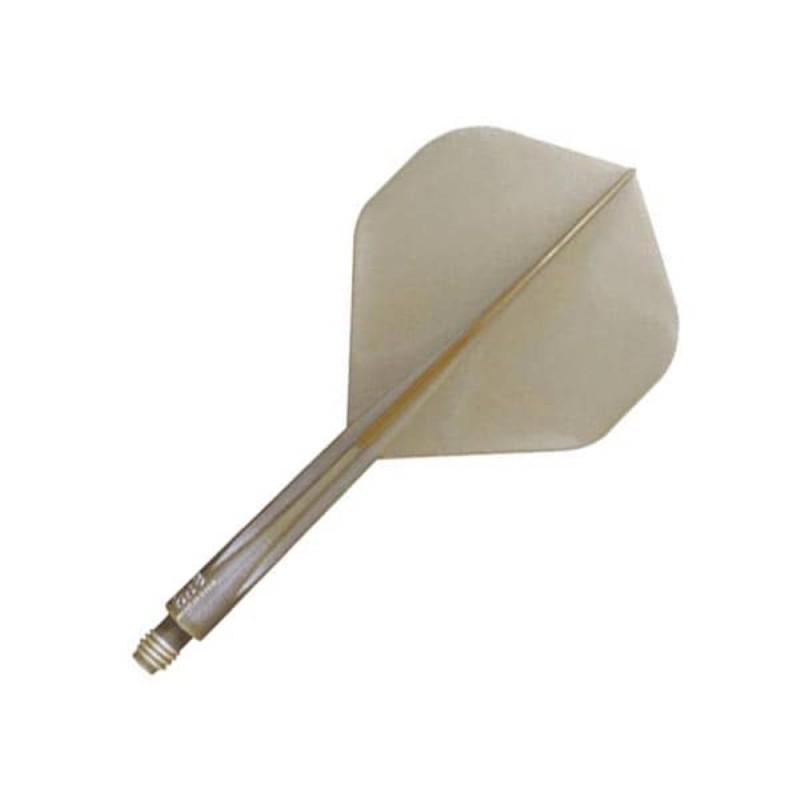 Plumes Condor Axe Standard métallique Champagne or L 33.5mm Vous trois.