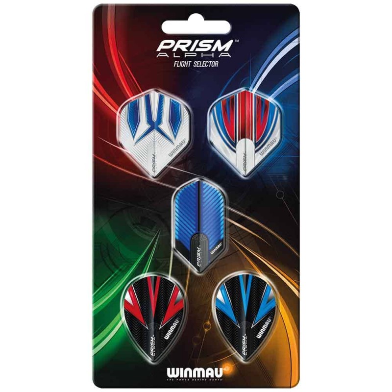 Feathers Winmau Darts This is the Prism Alpha Flight Selector Collection 8120
