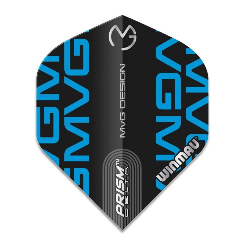 Fülle Winmau Darts Standard Prism Delta Mvg Schwarz Blau Logo 6915.244