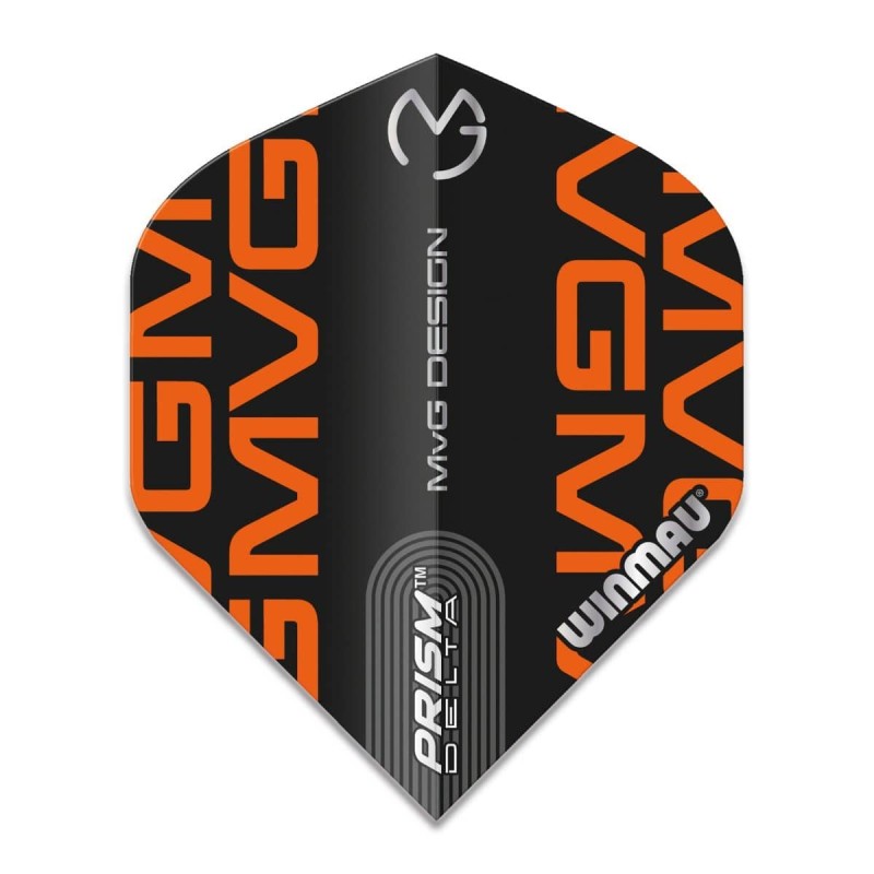 Fülle Winmau Darts Standard Prism Delta Mvg Schwarz Orange Logo 6915.245