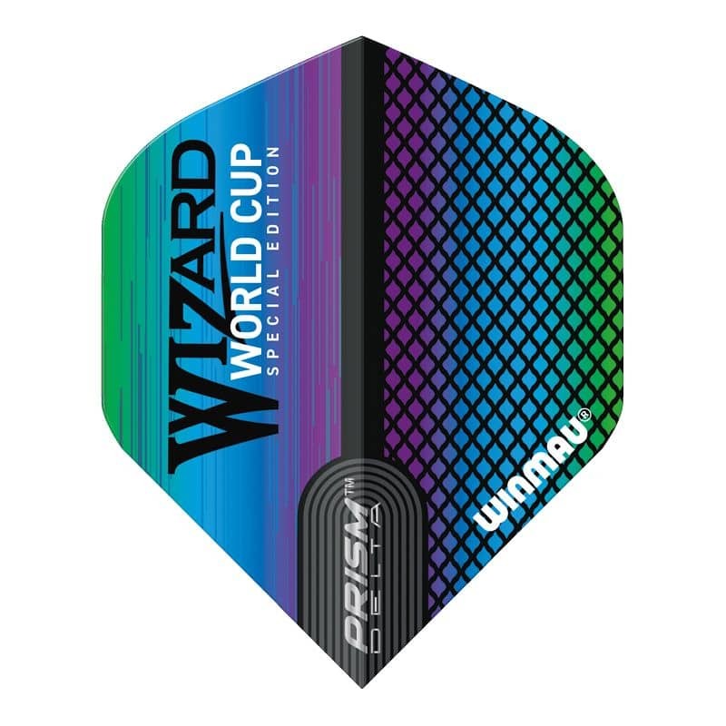 Piume Winmau Darts Standard Prism Delta Wizard Rainbow 6915.253