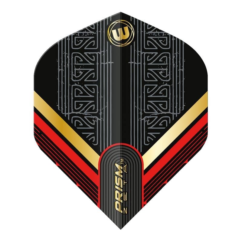 Fülle Winmau Darts Standard Prism Zeta Schwarz Rot Gold 6915.312