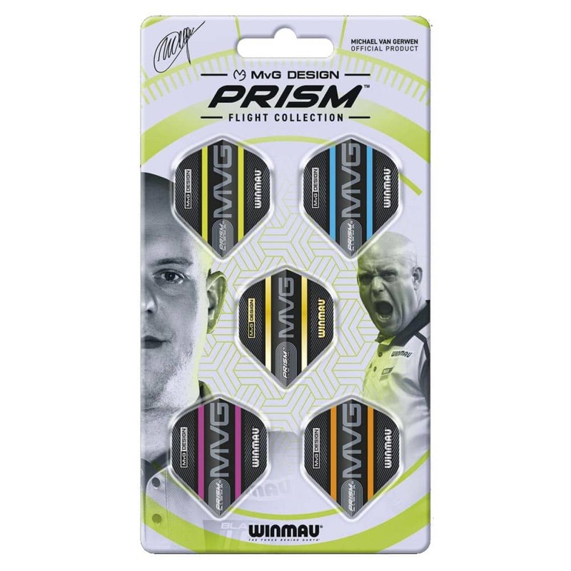 Feathers Winmau Darts Mvg prism flight collection 8137