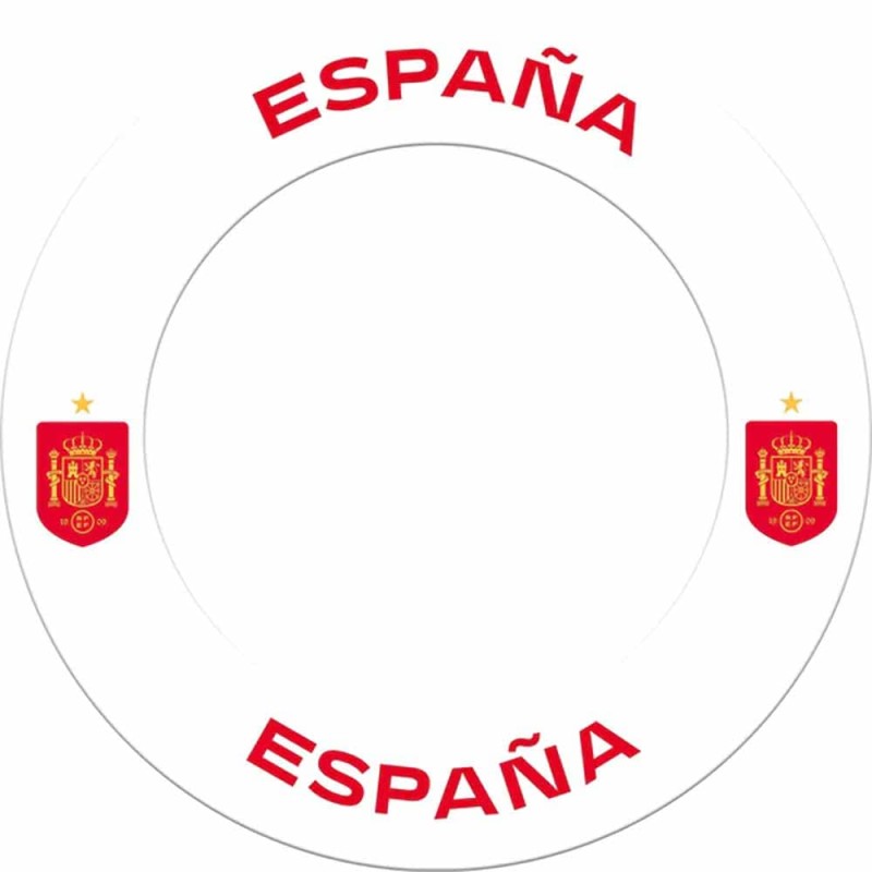 Surround Spanish national football team S3 White Red Shield Su238