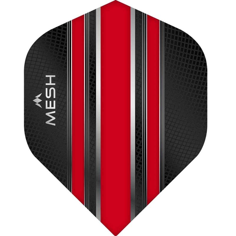 Plumas Mission Darts No2 Std Mesh Vermelho F2442