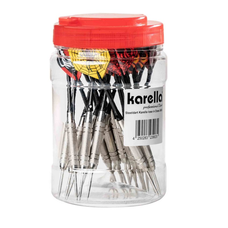 Pack of 24 Darts Karella Full metal tip 8273.01