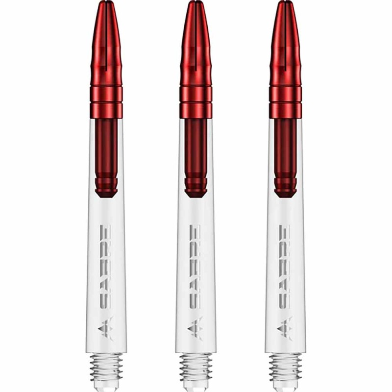 Canas Mission Darts Sabre Policarbonato Vermelho Transparente Comprimento 48mm S1527