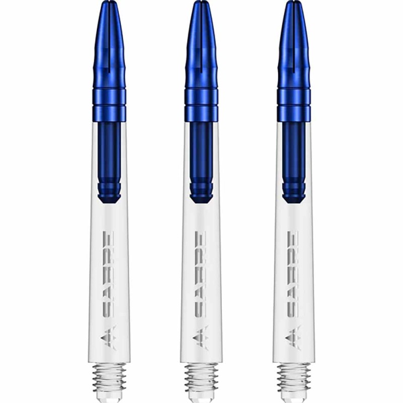 Cañas Mission Darts Sabre Polycarbonate Azul Transparente Intermedia 41mm S1531