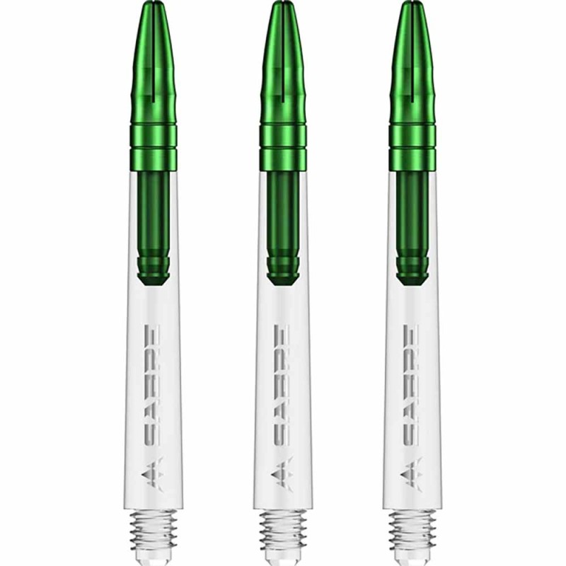 Weizen Mission Darts Sabre Polycarbonat Grün Transparent Zwischen 41mm S1534
