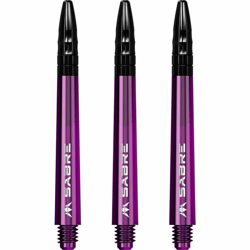 Cane Mission Darts Sabre polycarbonate noir violet court 34 mm S1553