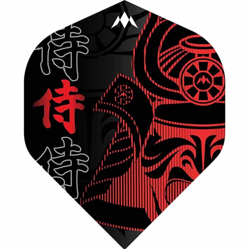 Plumas Mission Darts No2 Std Samurai Ii - Red F4098