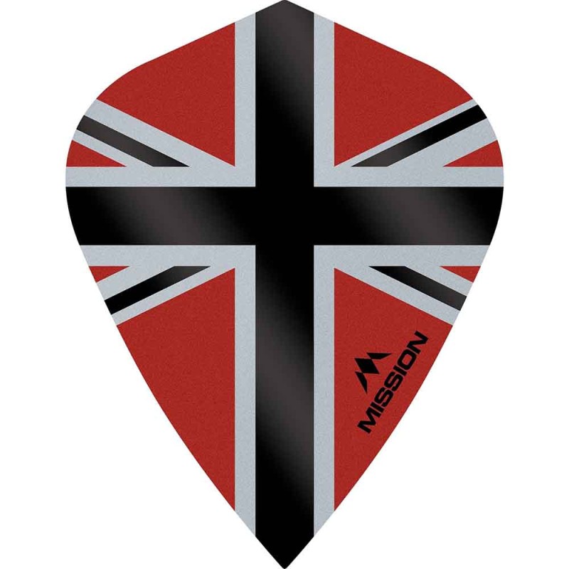 Feathers Mission Darts Kite Alliance-x Union Jack black black F3113