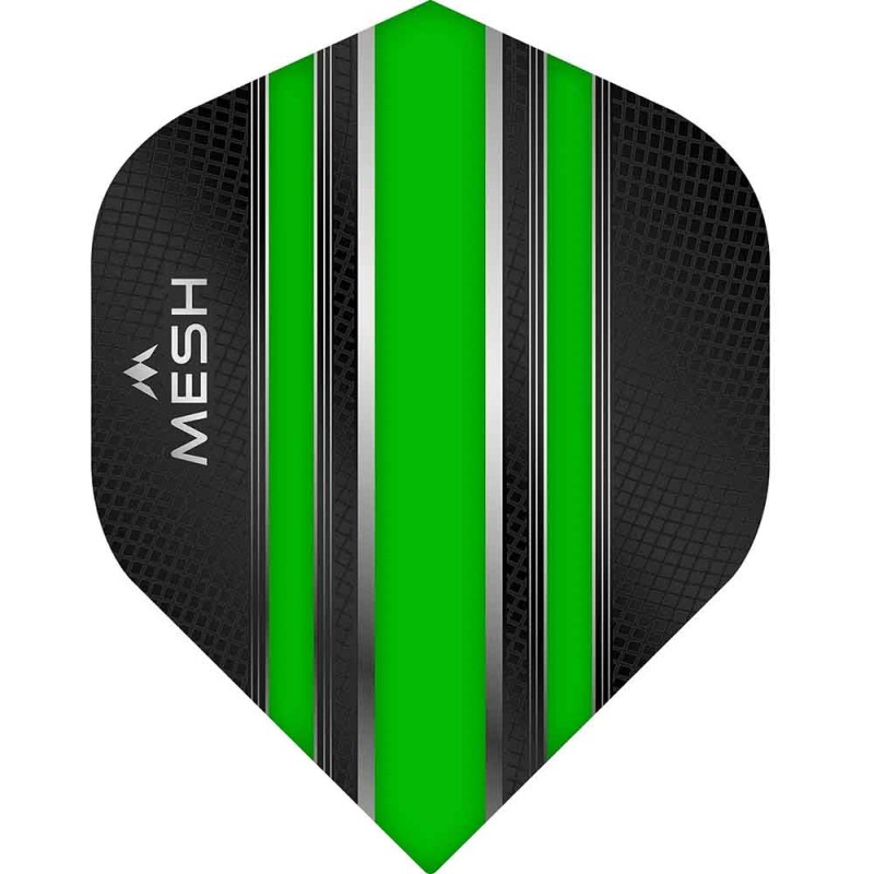 Piume Mission Darts n. 2 Std Mesh verde F2443