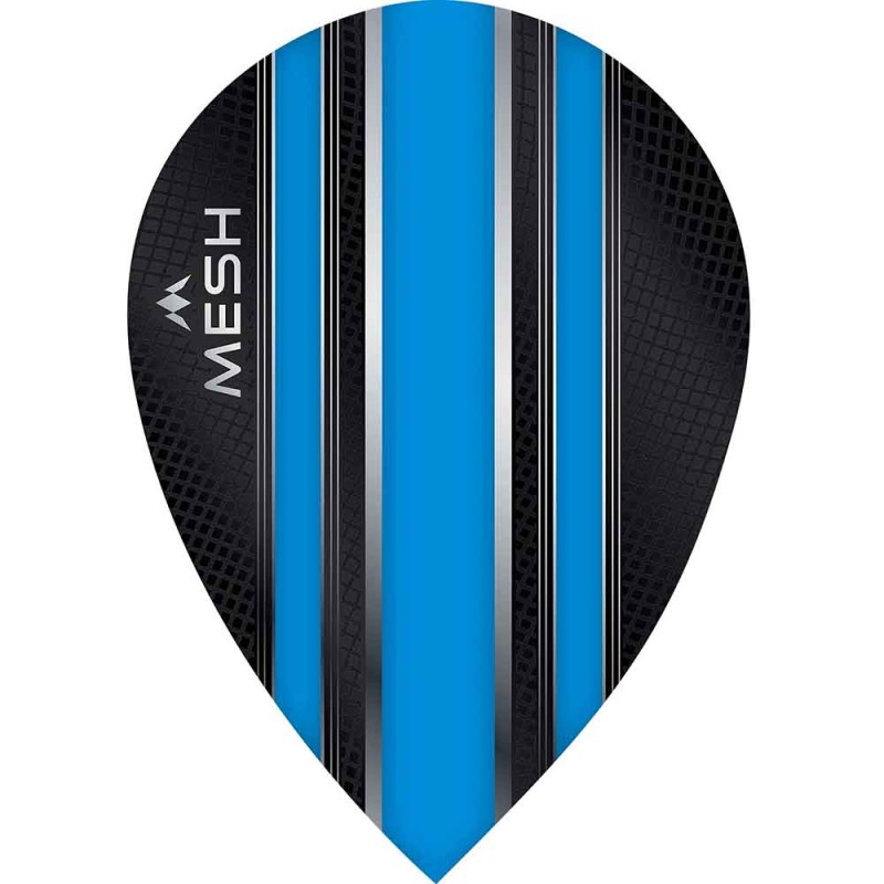 Feathers Mission Darts Oval Mesh Aqua F2018