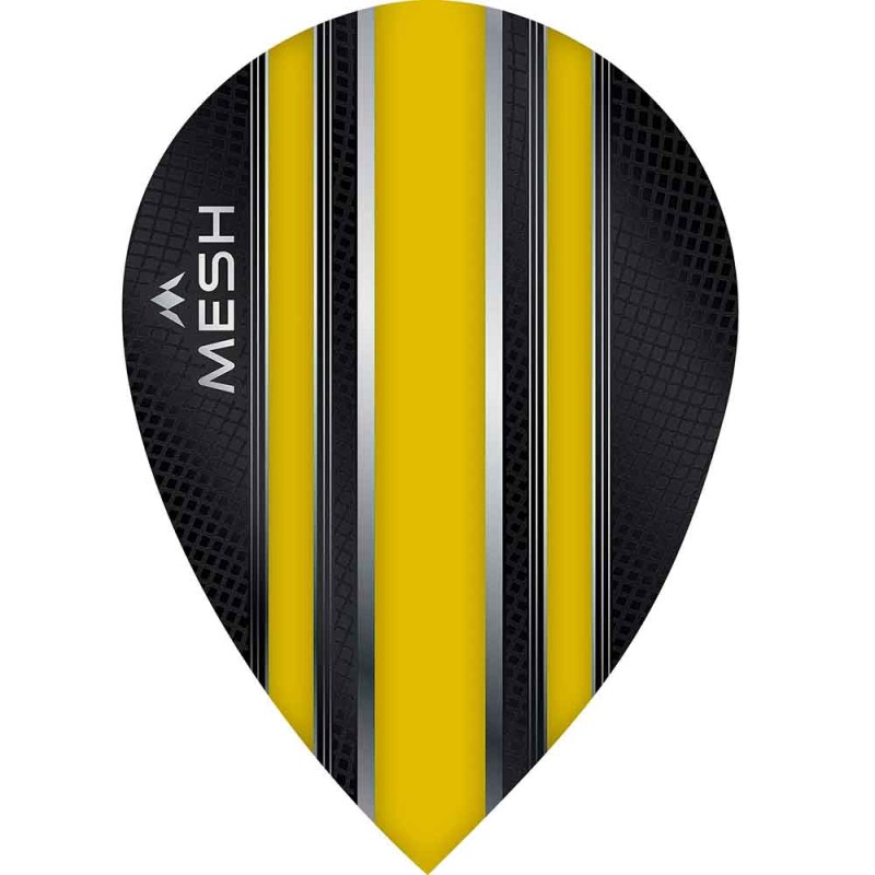 Feathers Mission Darts Oval Mesh Yellow F2026