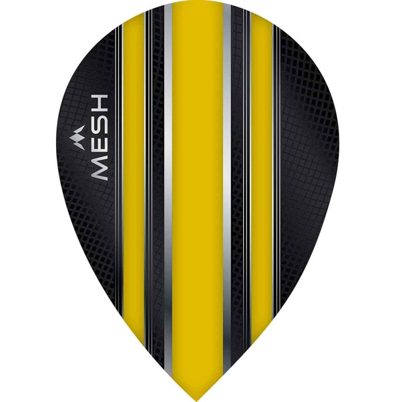 Fülle Mission Darts Oval Mesh Gelb F2026