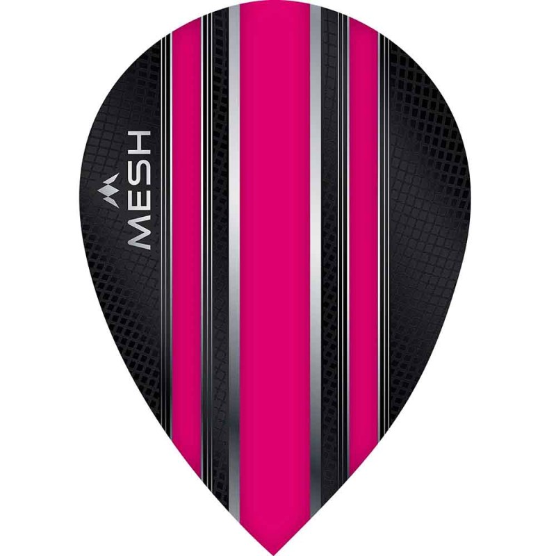 Feathers Mission Darts Oval Mesh Pink F2027