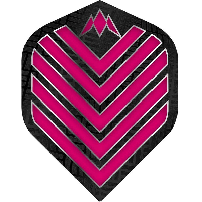 Plumes Mission Darts Plumes numéro 2 Std Amiral Rosa F2363