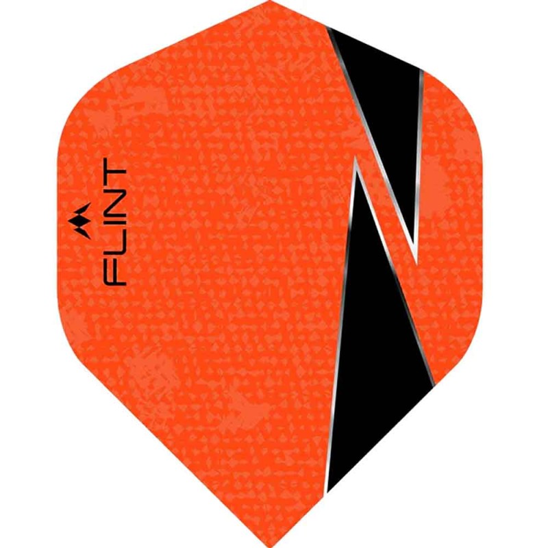 Feathers Mission Darts Feathers No 2 Std Flint-x Orange F1828