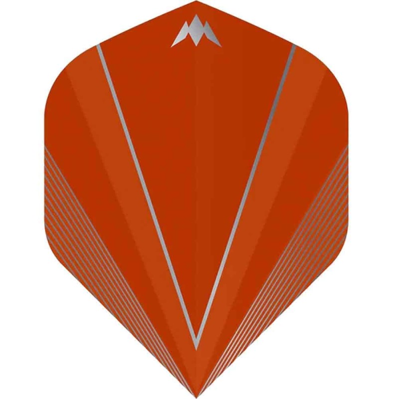 Plumas Mission Darts Plumas No2 Std Shades Laranja F3026