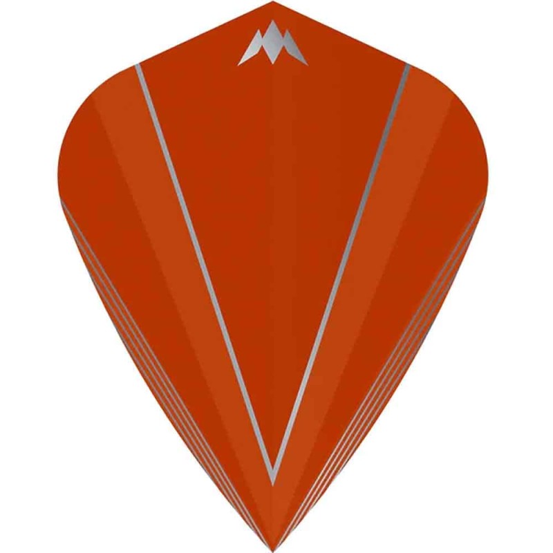 Feathers Mission Darts feathers kite shades orange F3036