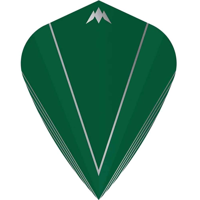 Piume Mission Darts Piume Kite Sfumature Verde F3037