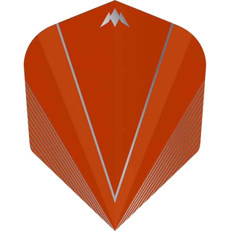 Feathers Mission Darts Feathers Shades No 6 orange F3046