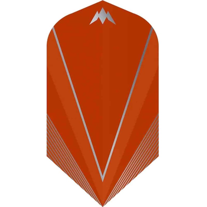 Feathers Mission Darts feathers shades slim orange F3056