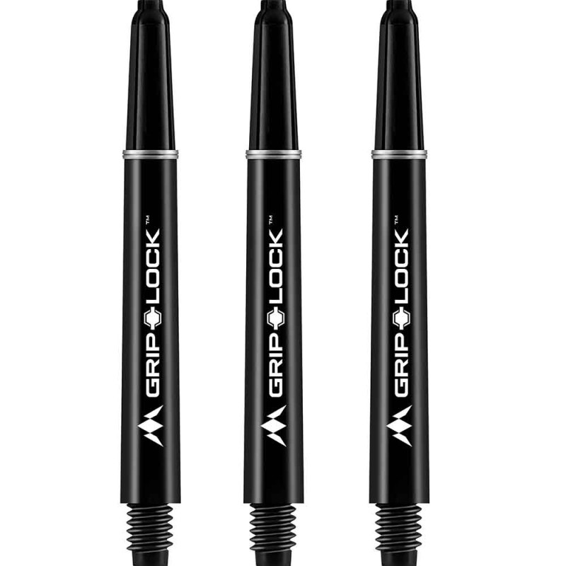 Cañas Mission Darts Griplock Negro Larga 48mm S1061