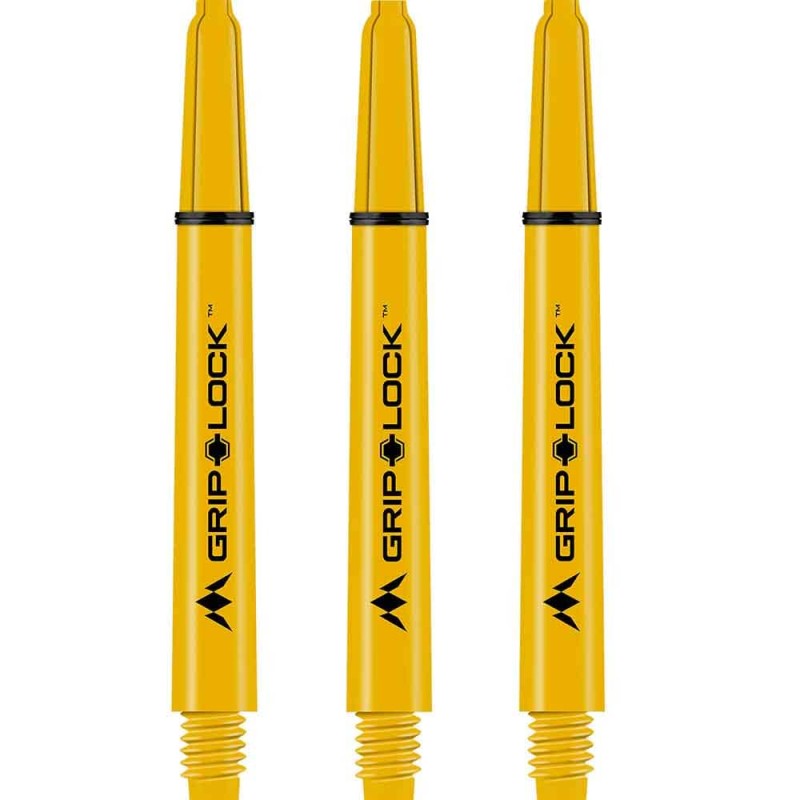 Cane Mission Darts Griplock Yellow Cut 34mm S1081