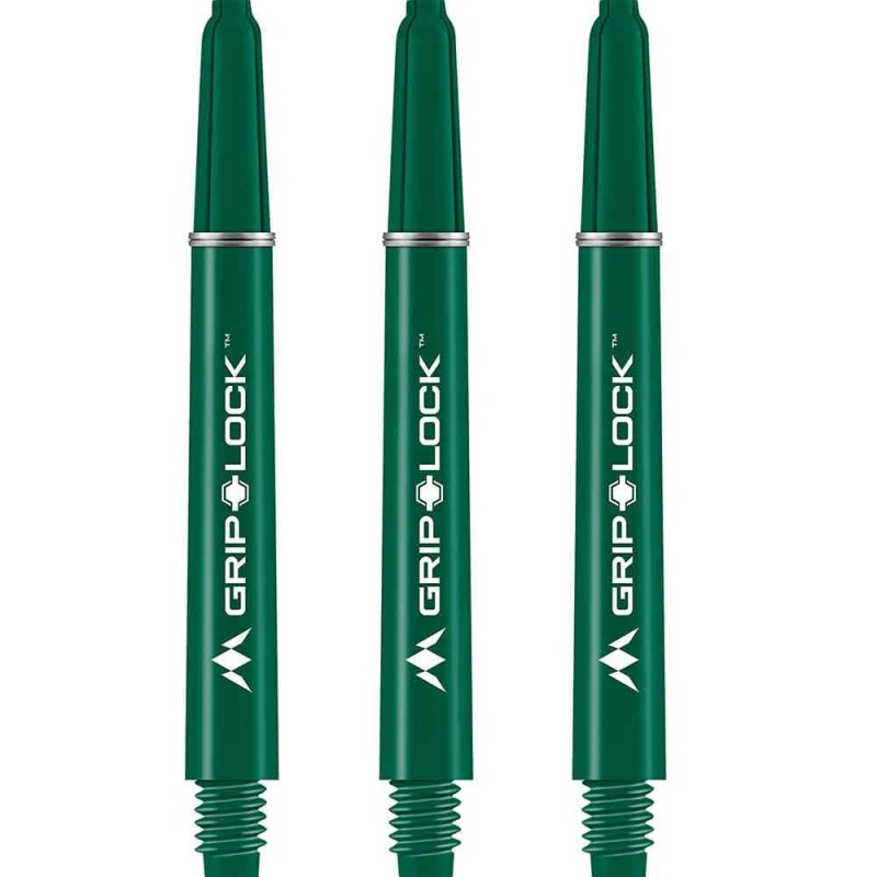 Cane Mission Darts Griplock Verte Intb 41mm S1083" est un jeu de fléchettes