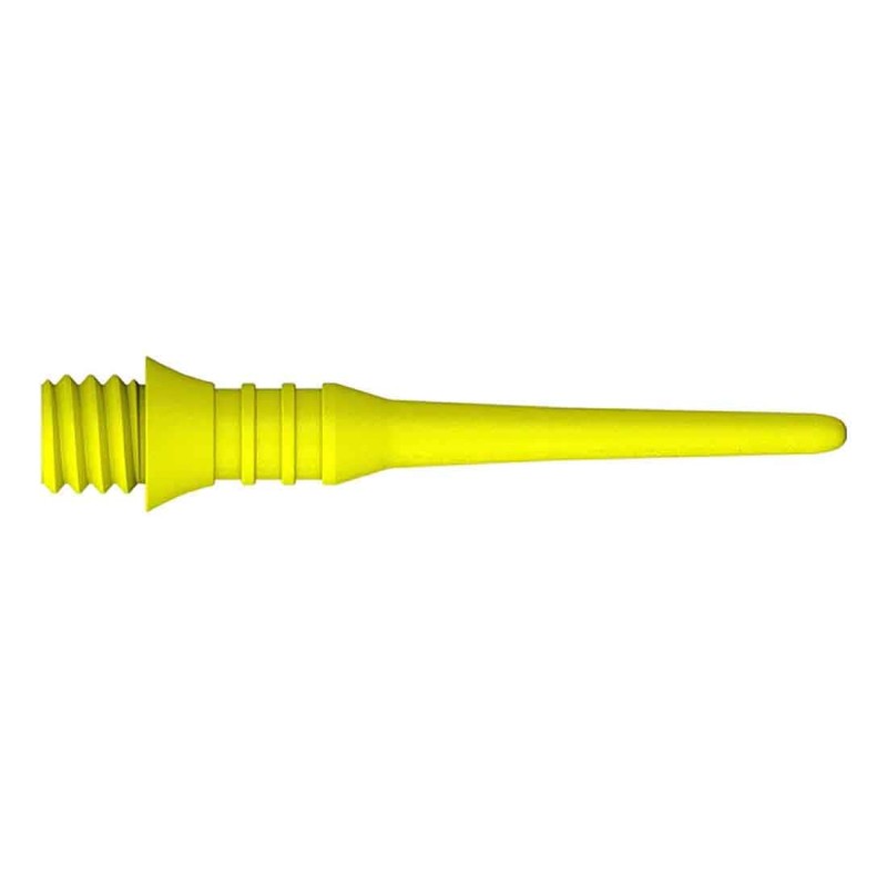 Point Mission Titane Pro Soft Tip 25 mm Jaune néon X9162