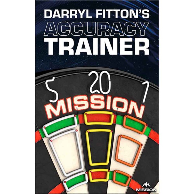 Practice Ring Mission Darts Darryl Fittons Acuracy Trainer Training Aid Bx229