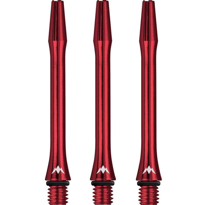 Canas Mission Alicross Stems Vermelho Longo 41mm S0726