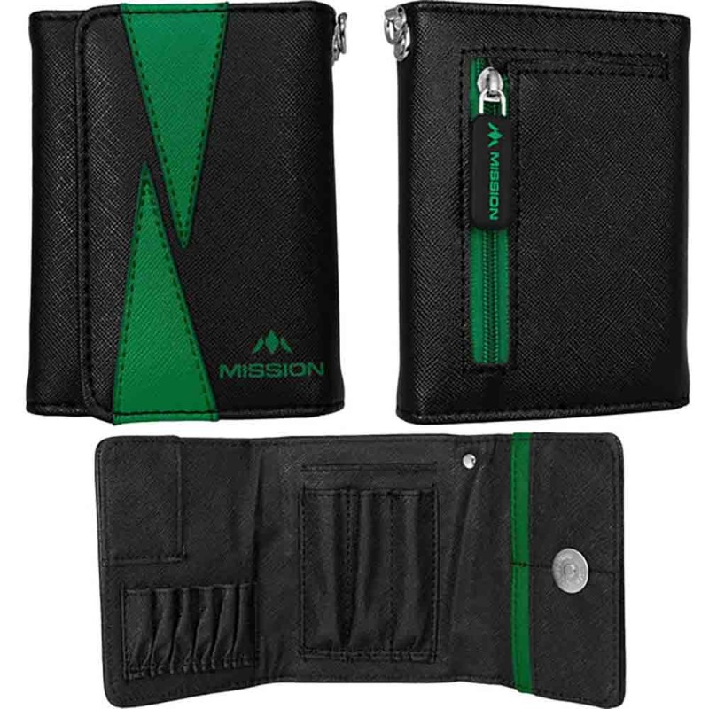 Funda Dardos Mission Flint Verde W049