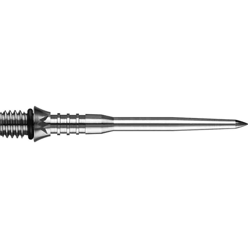 Point Conversion Mission Darts Titan Pro Ti Grooved Silver 30mm X2472