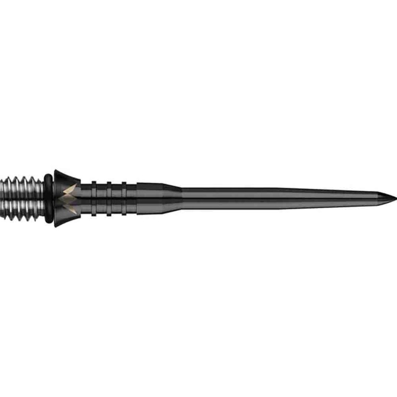 Punta Conversion Mission Darts Titan Pro Ti Grooved Negro 34mm X2574