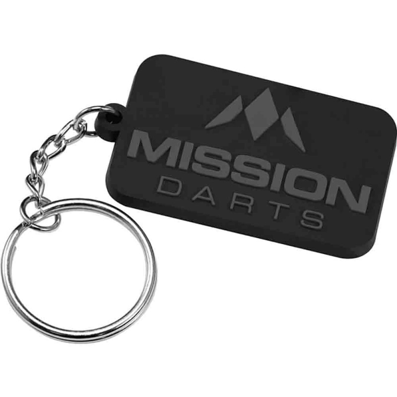 Key chain Mission It's called the Pvc Darts Grey Bx110