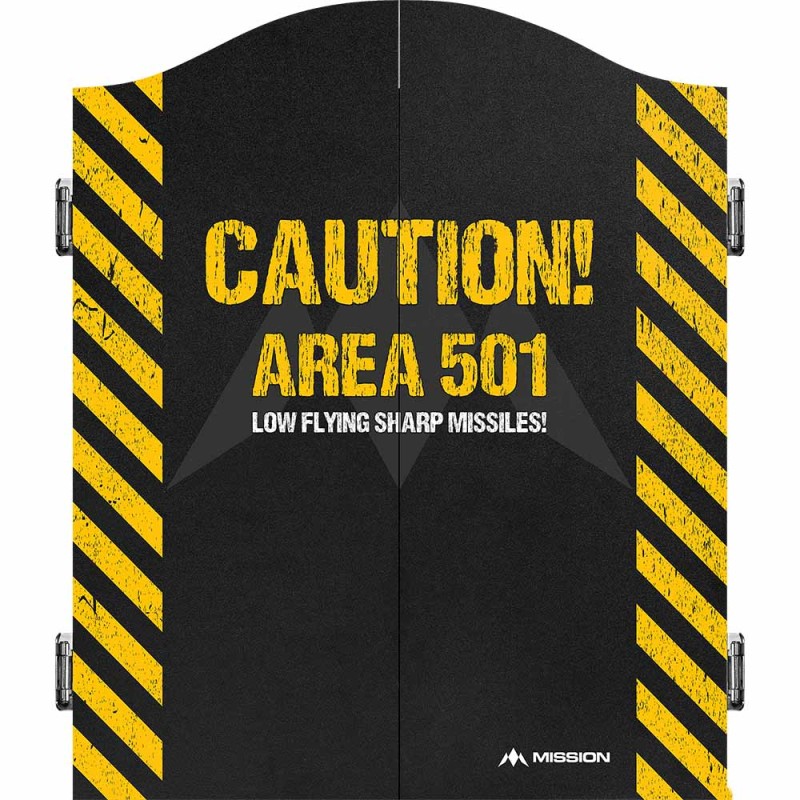 Armadio Diana convenzionale Mission Darts Area 501 Caution Cab018