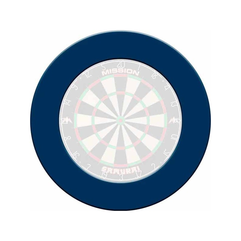 Dartboard Surrounds Noir Lissé Mission Les fléchettes bleues Su003